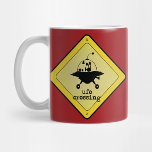 UFO crossing Mug